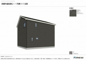 鈴鹿市道伯、新築一戸建ての画像です
