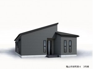 亀山市栄町、新築一戸建ての画像です