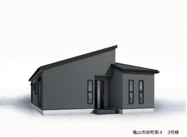 亀山市栄町、新築一戸建ての画像です