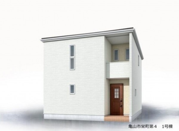 亀山市栄町、新築一戸建ての画像です