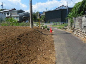 鈴鹿市秋永町、土地の画像です