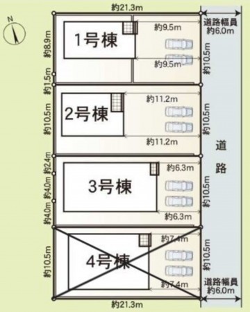鈴鹿市長太栄町、新築一戸建ての画像です