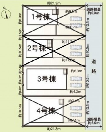 鈴鹿市長太栄町、新築一戸建ての画像です