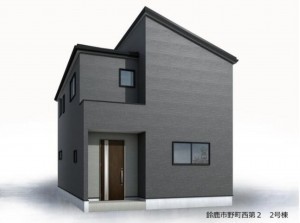 鈴鹿市野町西、新築一戸建ての画像です