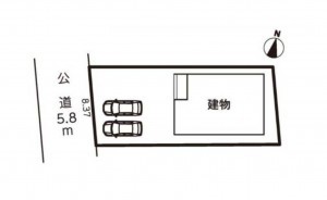 鈴鹿市自由ヶ丘、新築一戸建ての画像です