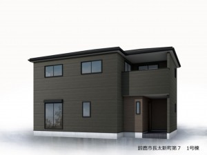 鈴鹿市長太新町、新築一戸建ての画像です
