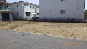 鈴鹿市東磯山、土地の間取り画像です