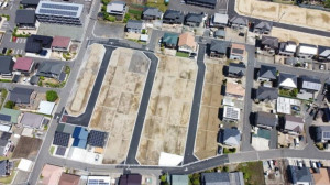 亀山市川崎町、土地の間取り画像です