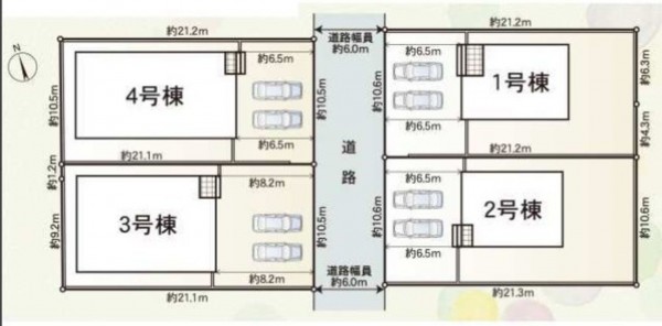鈴鹿市長太栄町、新築一戸建ての画像です