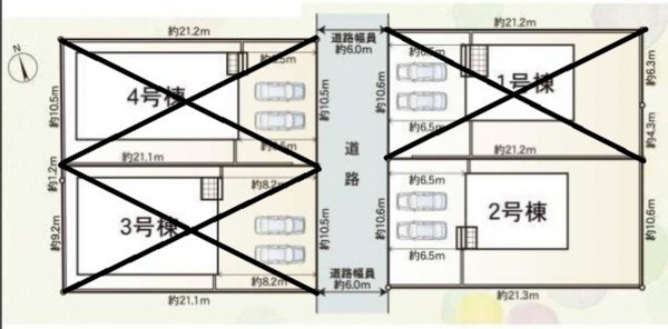 鈴鹿市長太栄町、新築一戸建ての画像です