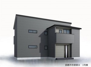 鈴鹿市寺家、新築一戸建ての画像です