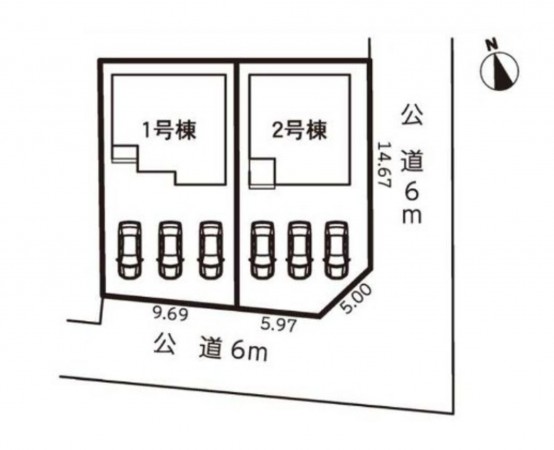 鈴鹿市池田町、新築一戸建ての画像です