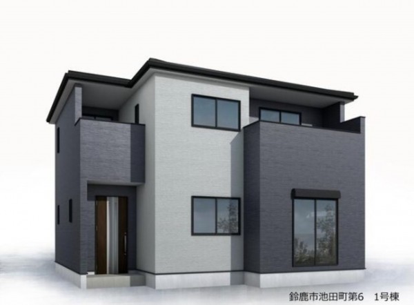 鈴鹿市池田町、新築一戸建ての画像です