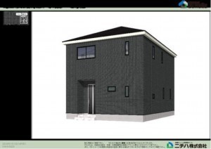 亀山市羽若町、新築一戸建ての画像です