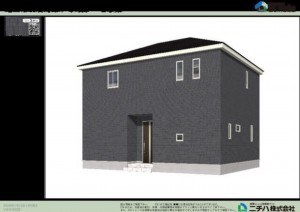 亀山市羽若町、新築一戸建ての画像です