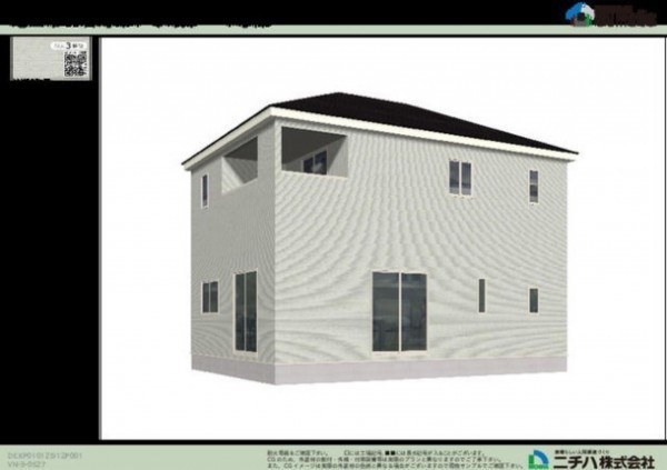 亀山市羽若町、新築一戸建ての画像です