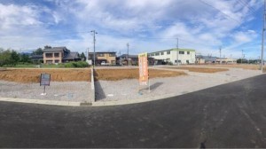 亀山市羽若町、新築一戸建ての画像です