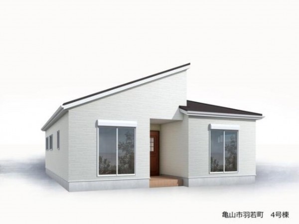 亀山市羽若町、新築一戸建ての画像です