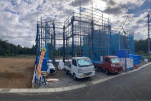 亀山市羽若町、新築一戸建ての画像です