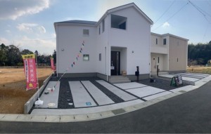 亀山市羽若町、新築一戸建ての画像です