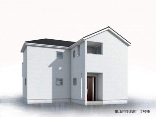 亀山市羽若町、新築一戸建ての画像です