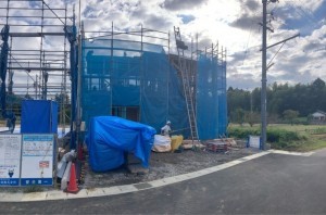 亀山市羽若町、新築一戸建ての画像です