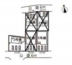 亀山市羽若町、新築一戸建ての画像です