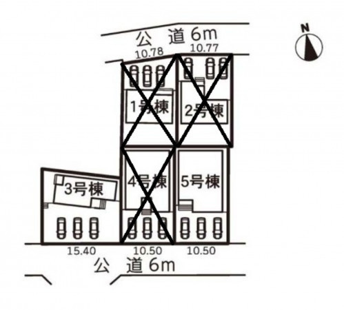 亀山市羽若町、新築一戸建ての画像です