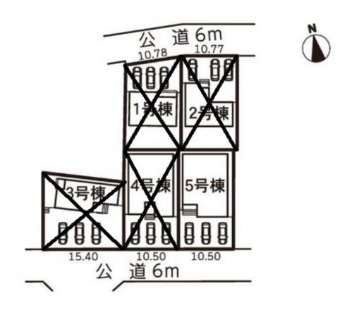 亀山市羽若町、新築一戸建ての画像です