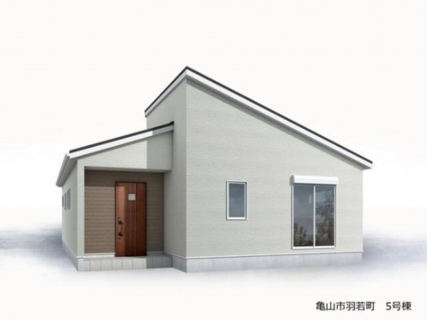 亀山市羽若町、新築一戸建ての画像です
