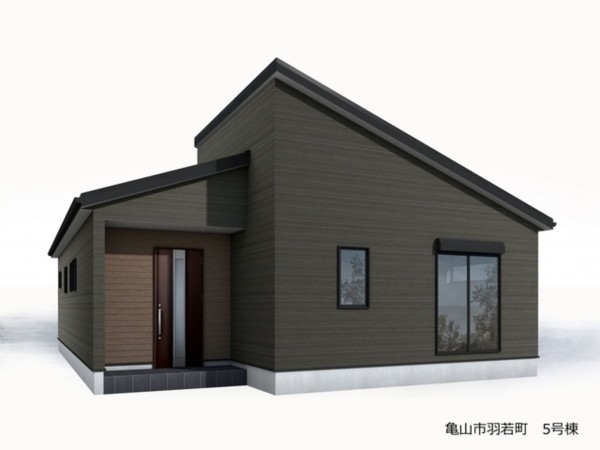 亀山市羽若町、新築一戸建ての画像です