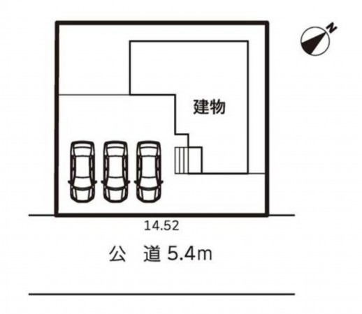 鈴鹿市東磯山、新築一戸建ての画像です