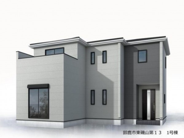 鈴鹿市東磯山、新築一戸建ての画像です