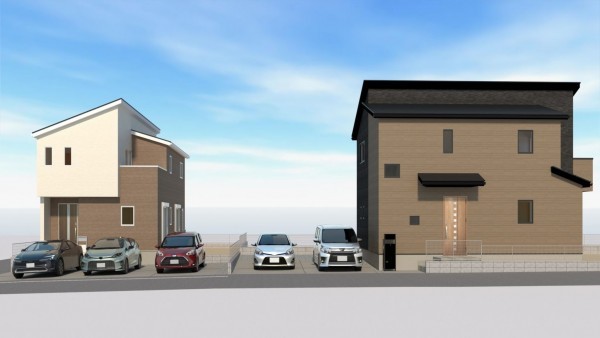 亀山市山下町、新築一戸建ての画像です