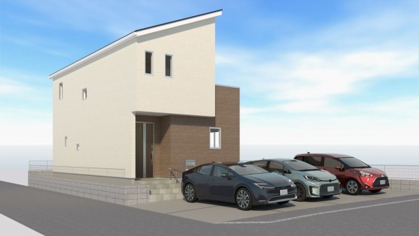 亀山市山下町、新築一戸建ての画像です