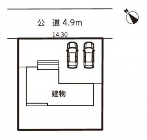 鈴鹿市東磯山、新築一戸建ての画像です