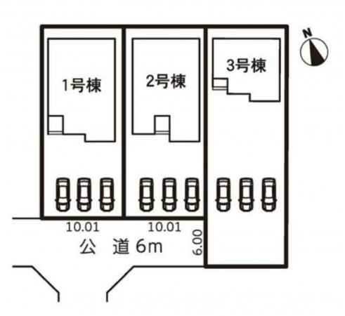 亀山市能褒野町、新築一戸建ての画像です