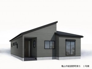 亀山市能褒野町、新築一戸建ての画像です