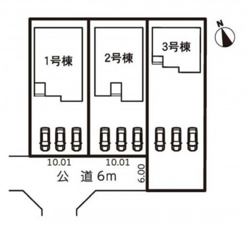 亀山市能褒野町、新築一戸建ての画像です