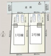 鈴鹿市鈴鹿ハイツ、新築一戸建ての画像です