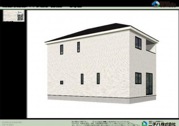 鈴鹿市鈴鹿ハイツ、新築一戸建ての画像です