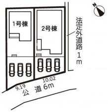 鈴鹿市下大久保町、新築一戸建ての画像です
