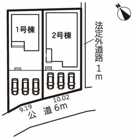 鈴鹿市下大久保町、新築一戸建ての画像です