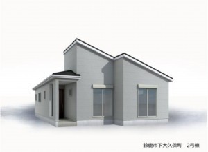 鈴鹿市下大久保町、新築一戸建ての間取り画像です