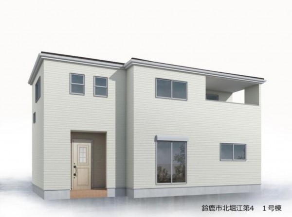 鈴鹿市北堀江、新築一戸建ての画像です