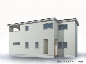 鈴鹿市長太旭町、新築一戸建ての画像です