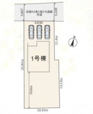 亀山市本町、新築一戸建ての画像です