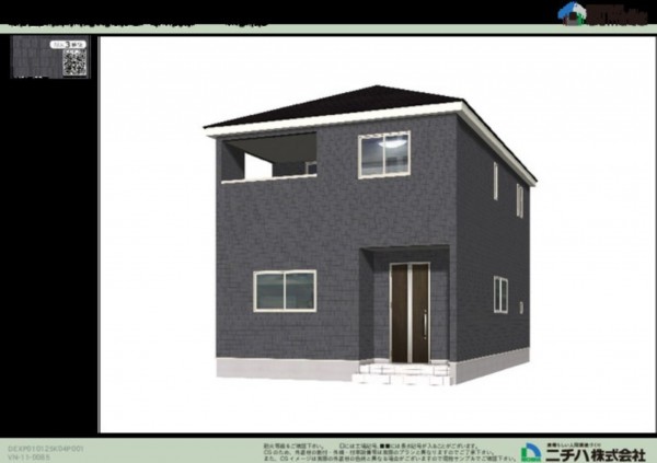 鈴鹿市岸岡町、新築一戸建ての画像です