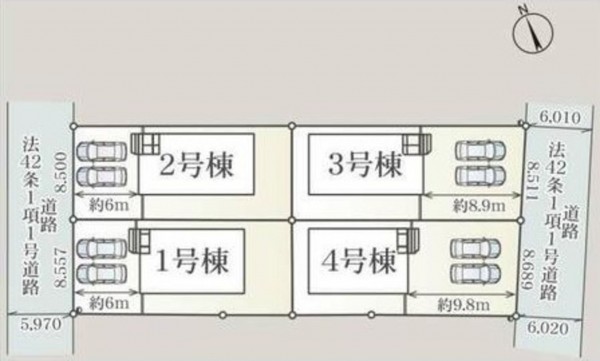 鈴鹿市岸岡町、新築一戸建ての画像です