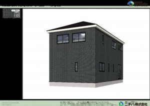 鈴鹿市岸岡町、新築一戸建ての画像です